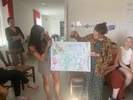 Mladinska izmenjava v Peterlougu v Markovcih 2